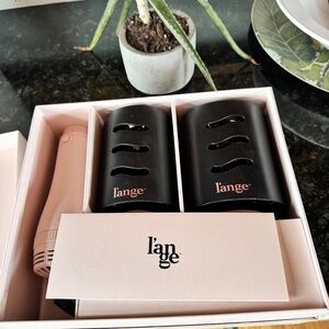 LANGE BRAND NEW IN THE BOX BRUSH HAIR BLOWER TWO SIZES NEVER HAS BEEN USED